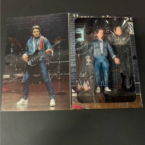 NECA Back to the Future Ultimate Marty McflyBattle of the Bands Auditions figure - Picture 2 of 3